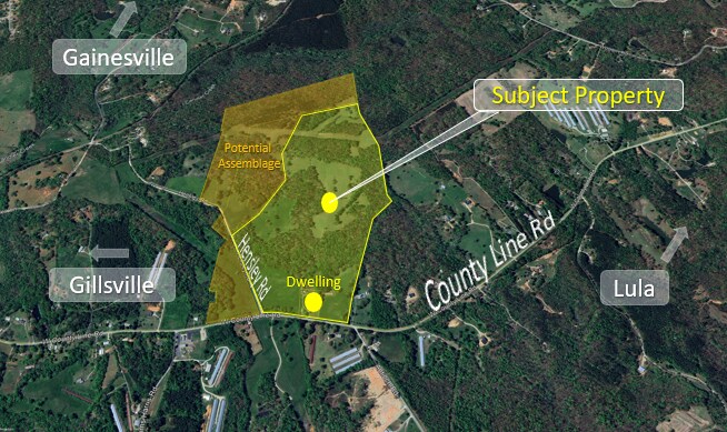 7286 County Line Rd, Lula, GA à vendre - Photo de l’immeuble – Image 2 sur 16