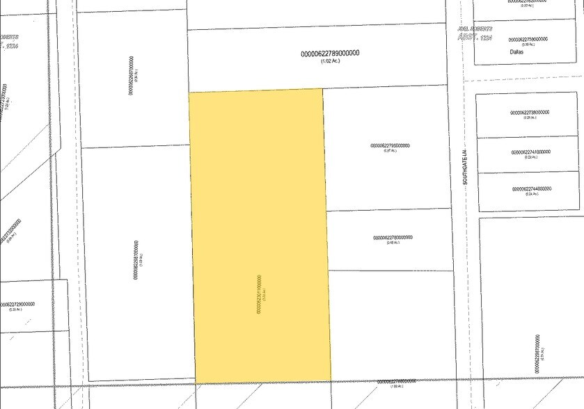 9129 Elam Rd, Dallas, TX à vendre - Plan cadastral – Image 2 sur 7
