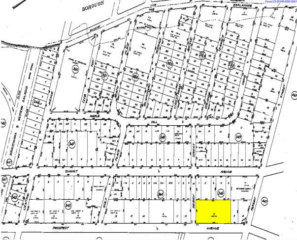 385 Prospect Ave, Hackensack, NJ à louer - Plan cadastral – Image 2 sur 5