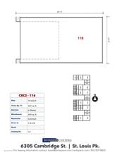 6305 Cambridge St, Saint Louis Park, MN à louer Plan de site– Image 1 sur 1