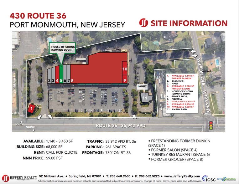 430 State Hwy Rte 36, Middletown, NJ à louer - Photo de l’immeuble – Image 2 sur 2