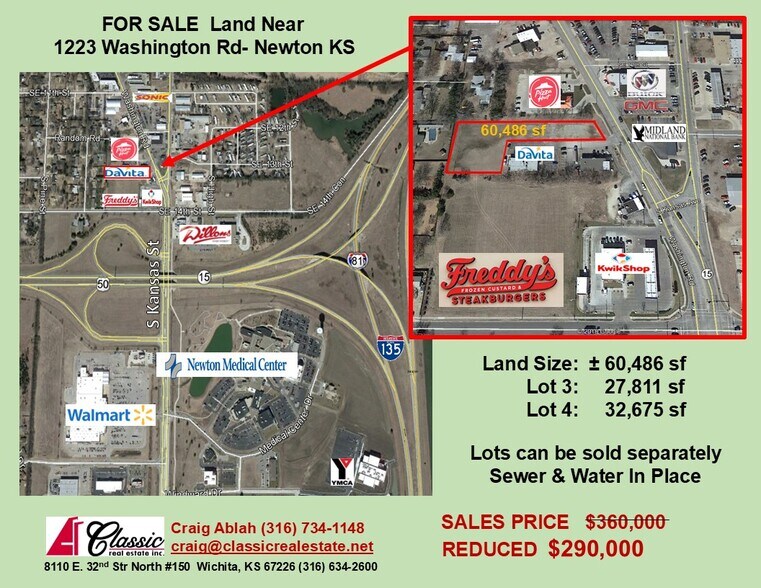 12th Street, Newton, KS à vendre - Photo de l’immeuble – Image 1 sur 1