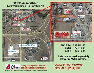 Plus de détails pour 12th Street, Newton, KS - Terrain à vendre