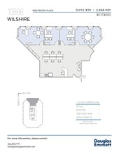 10866 Wilshire Blvd, Los Angeles, CA à louer Plan d’étage– Image 1 sur 1