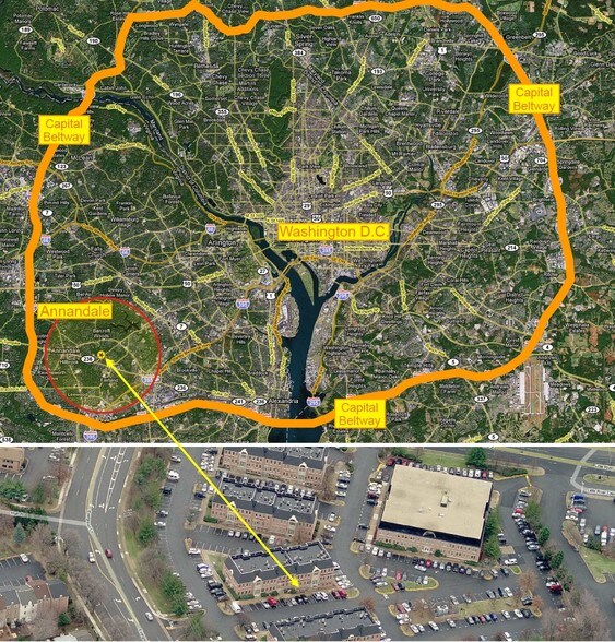 7002 Little River Tpke, Annandale, VA à vendre - Aérien – Image 3 sur 10