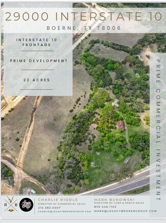 Plus de détails pour 29000 IH 10, Boerne, TX - Terrain à vendre