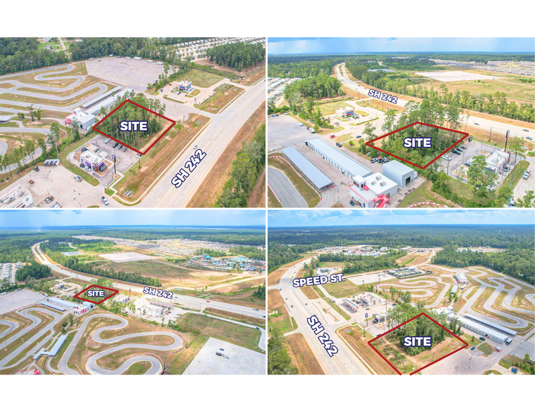 SWQ TX-242 & Speed St, New Caney, TX à louer - Photo de l’immeuble – Image 2 sur 5