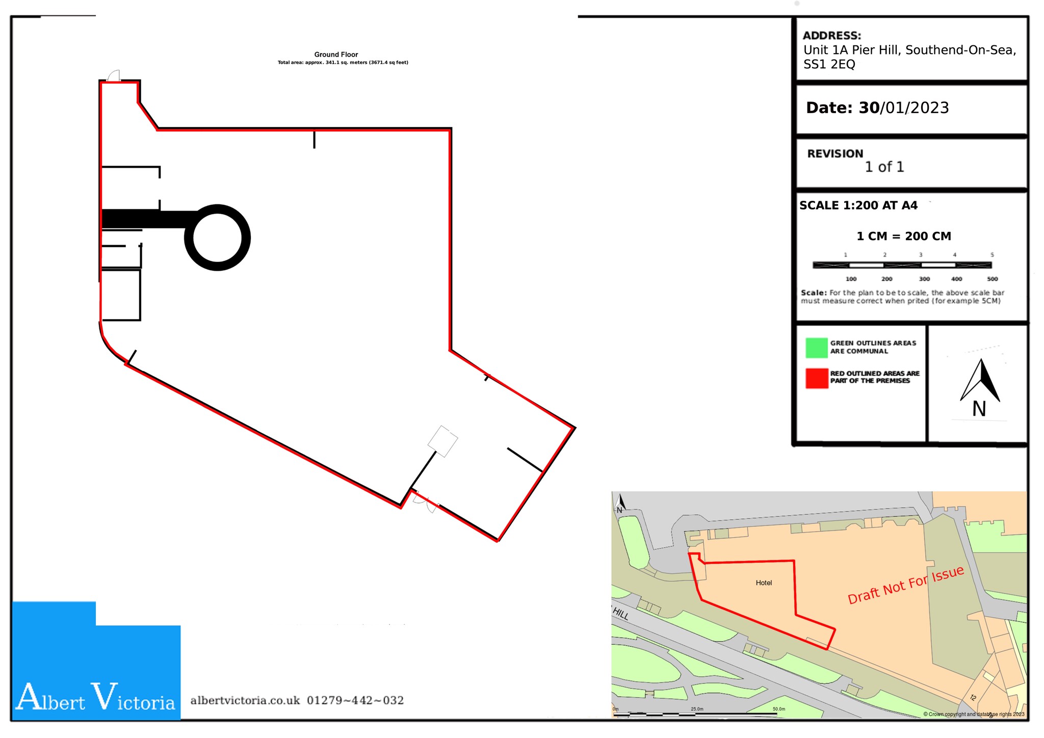 Pier Hl, Southend-On-Sea à louer Plan de site– Image 1 sur 1