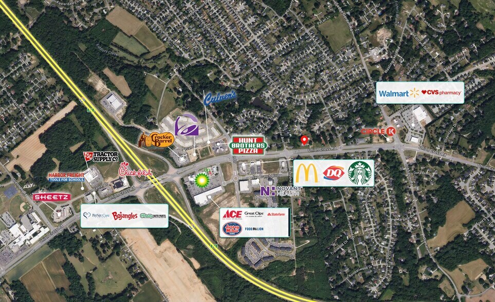 1442/1446 Union Cross Rd, Kernersville, NC à vendre - Photo de l’immeuble – Image 3 sur 5