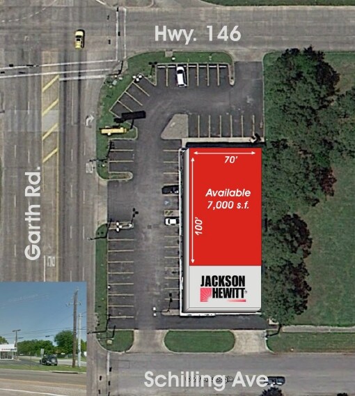 2400 Garth Rd, Baytown, TX à louer - Aérien – Image 2 sur 3