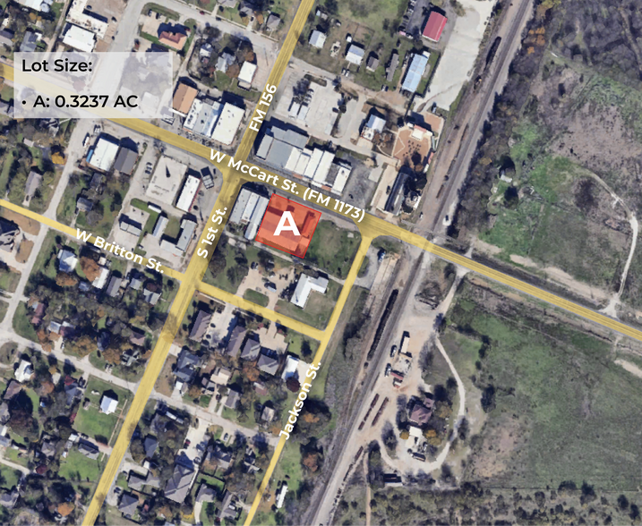 129 W McCart St, Krum, TX à louer - Photo de l’immeuble – Image 2 sur 8