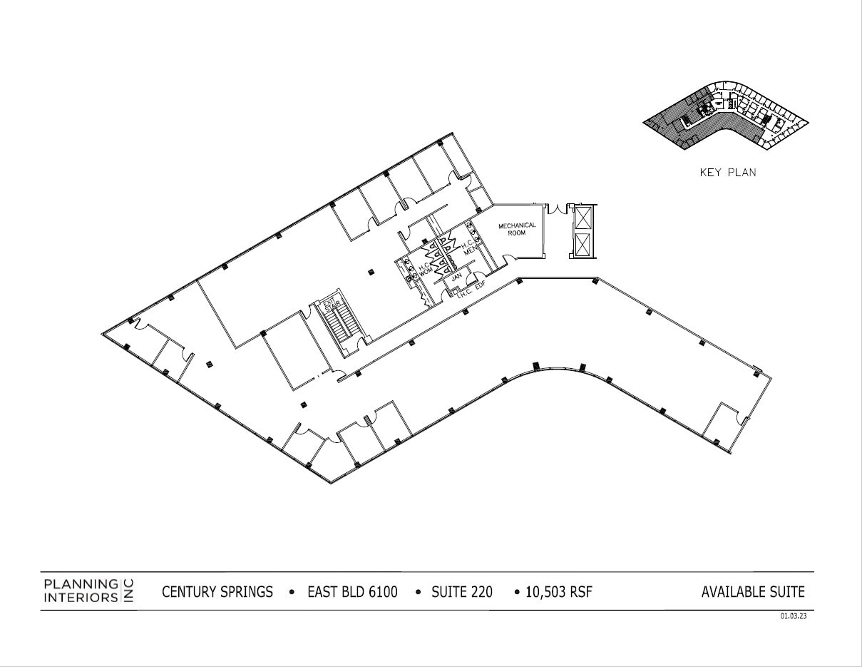 6100 Lake Forrest Dr NW, Atlanta, GA à louer Plan d’étage– Image 1 sur 1