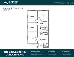 13803 Madera Run, Humble, TX à louer Plan d’étage– Image 1 sur 8