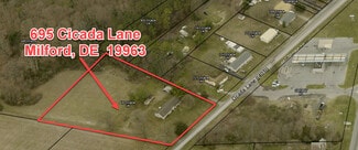 Plus de détails pour 695 Cicada Ln, Milford, DE - Terrain à vendre