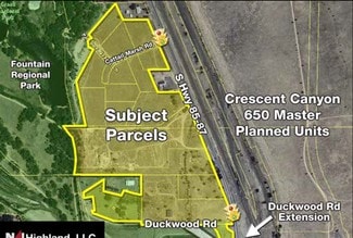 Plus de détails pour 200 Duckwood Rd, Fountain, CO - Terrain à vendre