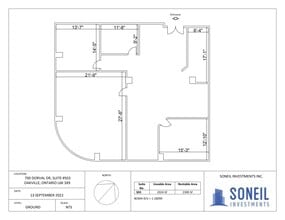 700 Dorval Dr, Oakville, ON à louer Plan de site– Image 1 sur 17