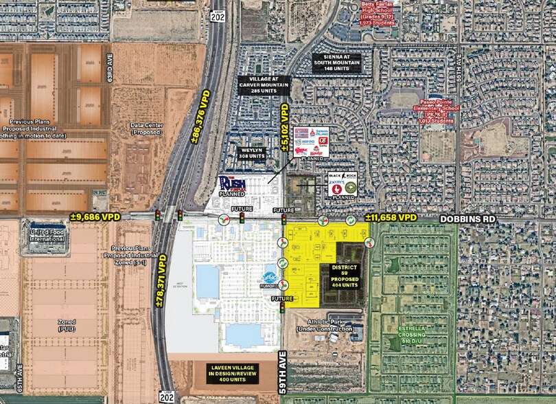 59th Ave & Dobbins Rd, Laveen, AZ à louer - Photo de l’immeuble – Image 1 sur 3