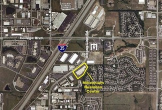 11301-11325 Strang Line Rd, Lenexa, KS - Vue aérienne  vue de carte - Image1
