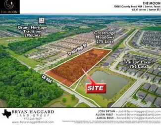 Plus de détails pour 10865 County Road 484, Lavon, TX - Terrain à vendre