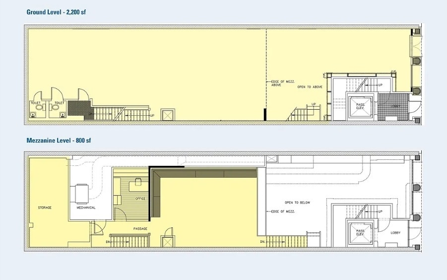 106 Duane St, New York, NY 10007 - Lot #COMM - - Plan d’étage - Image 2 of 3