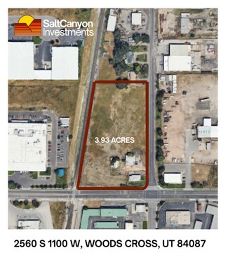 Plus de détails pour 2560 S 1100 W, Woods Cross, UT - Terrain à vendre