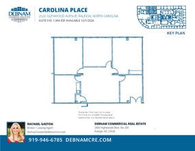 2626 Glenwood Ave, Raleigh, NC à louer Plan d’étage– Image 1 sur 1