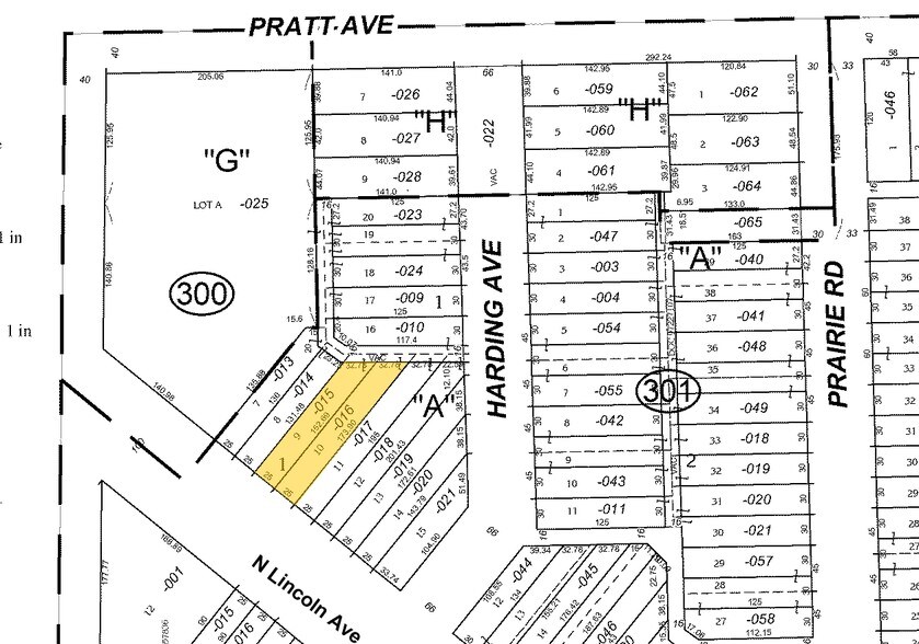 6731 N Lincoln Ave, Lincolnwood, IL à vendre - Plan cadastral – Image 2 sur 12
