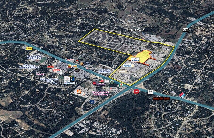 20248 State Highway 46 W, Spring Branch, TX à louer - Photo de l’immeuble – Image 1 sur 11