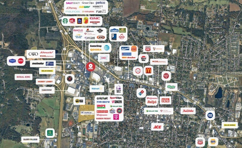 749-755 Market St, Farmington, MO à vendre - Plan de site – Image 2 sur 2