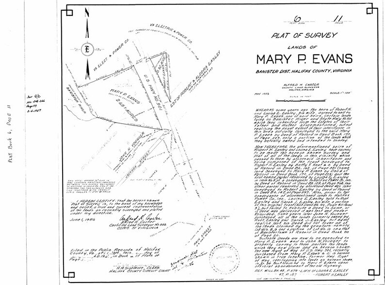 1055 L P Bailey Memorial Hwy, Halifax, VA à vendre - Plan cadastral – Image 3 sur 42