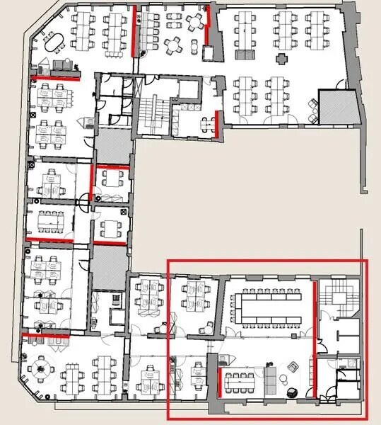 52 Rue Saint-Denis, Paris à louer Plan d’étage– Image 1 sur 7