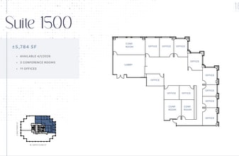 160 W Santa Clara St, San Jose, CA à louer Plan d’étage– Image 1 sur 1