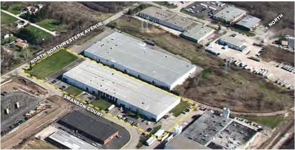 3841-3865 Swanson Ct, Gurnee, IL - Vue aérienne  vue de carte - Image1