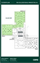 755 College Rd E, Princeton, NJ à louer Plan d’étage– Image 2 sur 2