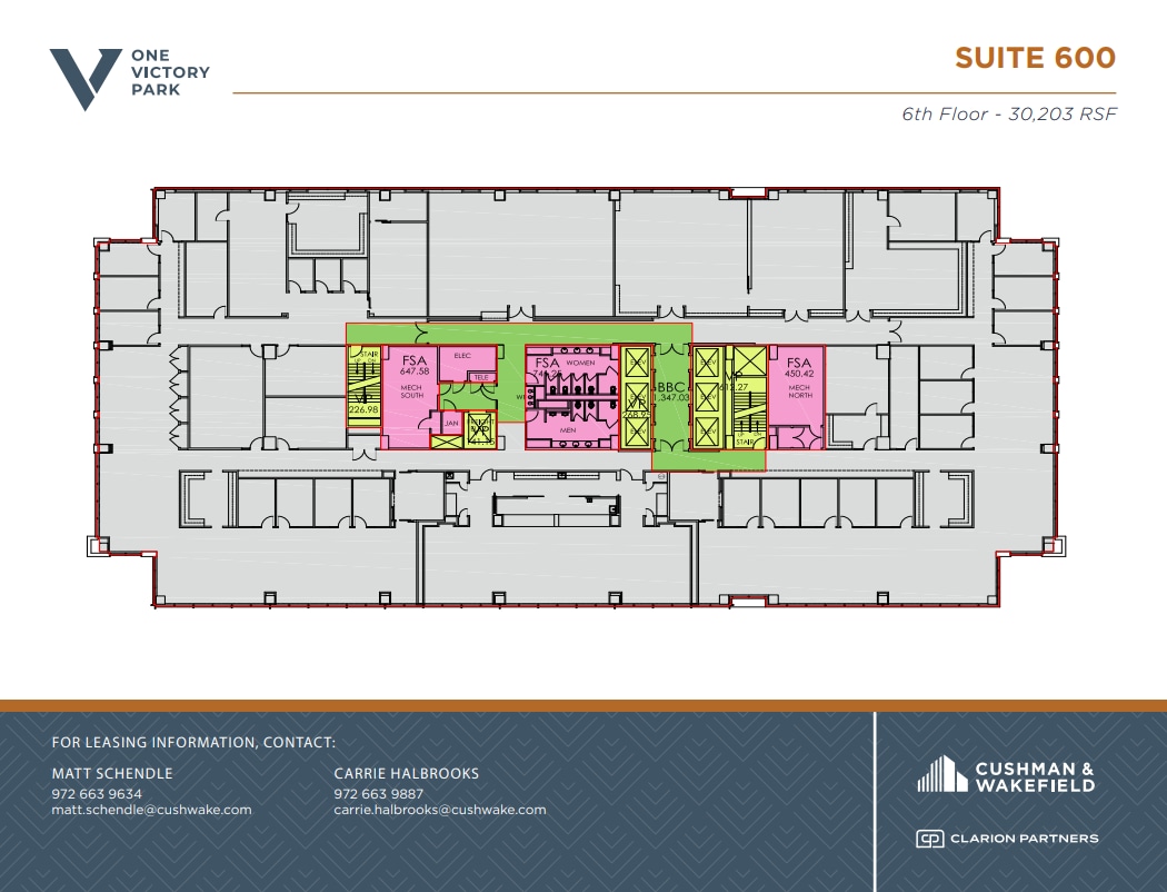 2323 Victory Ave, Dallas, TX à louer Plan d’étage– Image 1 sur 1