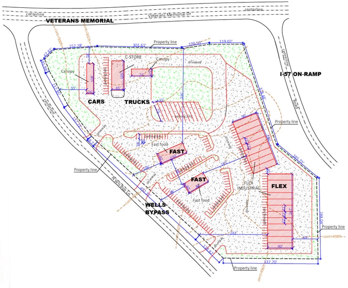 Veterans Memorial dr, Mount Vernon, IL à vendre - Plan d’étage – Image 2 sur 10