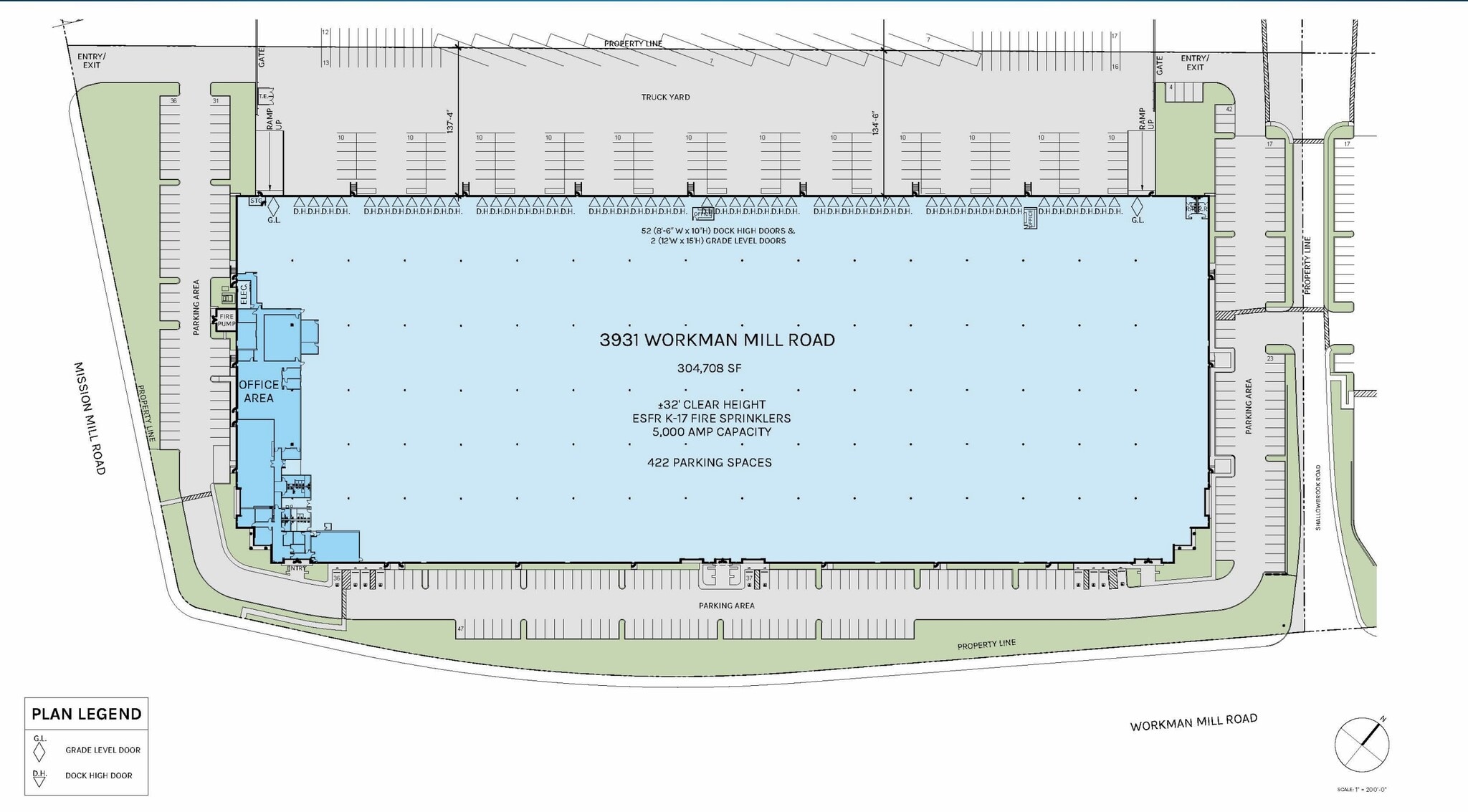 3931 Workman Mill Rd, City of Industry, CA à louer Plan d’étage– Image 1 sur 1