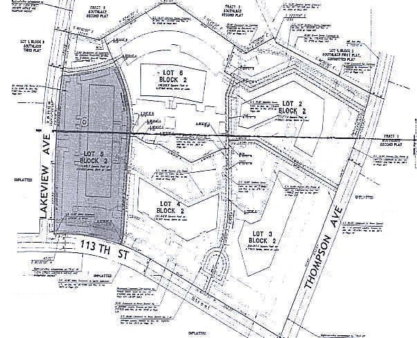 11217-11227 Lakeview Ave, Lenexa, KS à louer - Plan cadastral – Image 3 sur 10