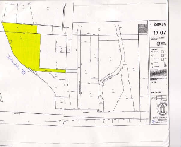 1155 Powers Ferry Pl, Atlanta, GA à louer - Plan cadastral – Image 2 sur 12