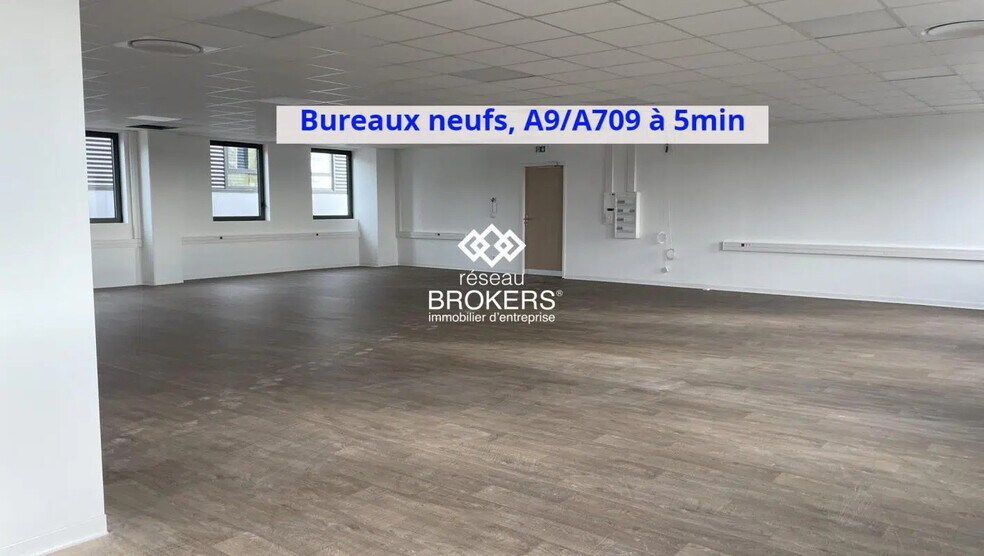 Bureau dans Montpellier à louer - Photo de l’immeuble – Image 1 sur 4