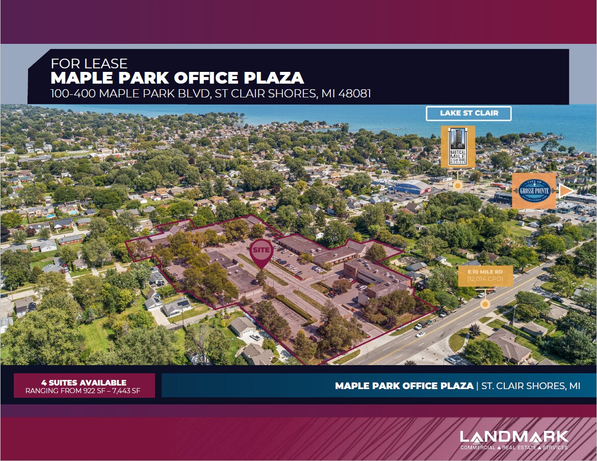 100 Maple Park Blvd, Saint Clair Shores, MI à louer Photo de l’immeuble– Image 1 sur 6
