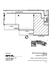 29355 Northwestern Hwy, Southfield, MI à louer Plan d’étage– Image 1 sur 1