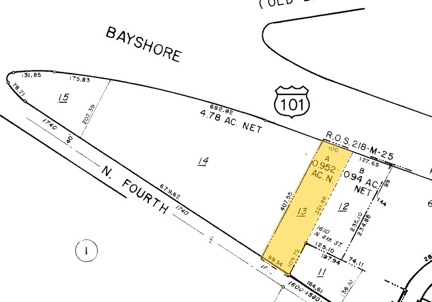 1610 N 4th St, San Jose, CA à louer - Plan cadastral – Image 2 sur 5