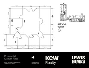 12150-12200 E Briarwood Ave, Centennial, CO à louer Plan de site– Image 1 sur 8