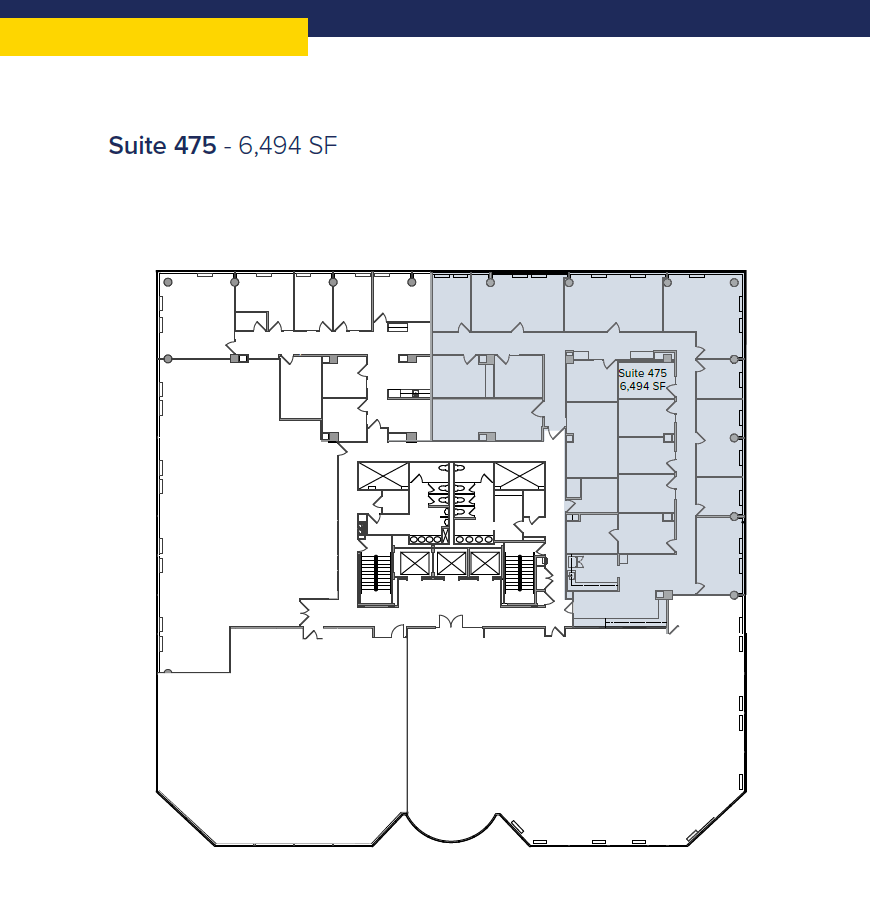 8521 Leesburg Pike, Vienna, VA à louer Plan d’étage– Image 1 sur 1