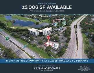 Plus de détails pour 7875 Glades Rd, Boca Raton, FL - Local commercial à louer