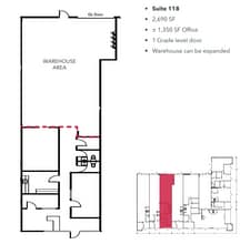 325 Gold St, Garland, TX à louer Plan d’étage– Image 2 sur 2