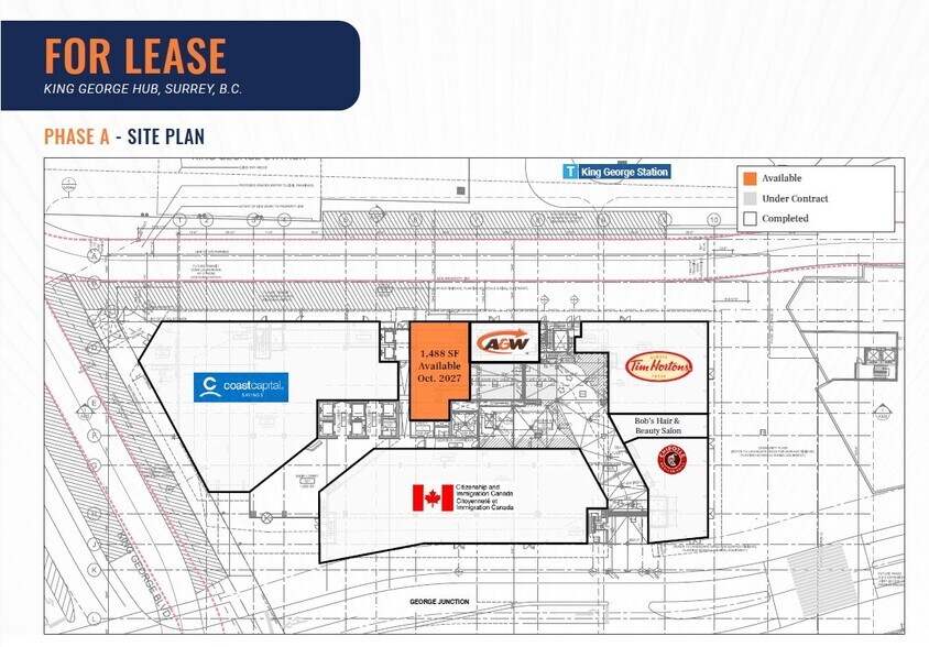 9850 King George Blvd, Surrey, BC à louer - Plan d’étage – Image 3 sur 11