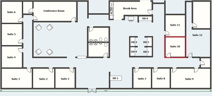 6818-6824 S Manhattan Ave, Tampa, FL à louer Photo intérieure– Image 2 sur 2
