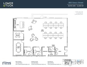 800 Gesco St, Charlotte, NC à louer Plan d’étage– Image 1 sur 1
